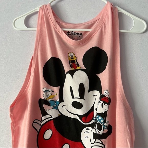 🪴 Disney Mickey Mouse Pink Graphic Tank - Picture 2 of 9
